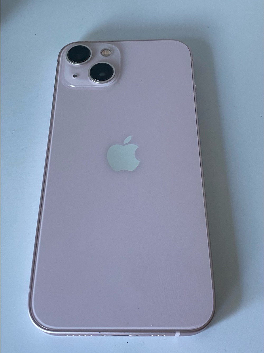 Apple iPhone Pink Rear View with Dual Cameras